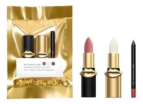 Trio De Labiales Pat Mcgrath Labs Femmebot Fetish Color Femmebot/clear/suburbia