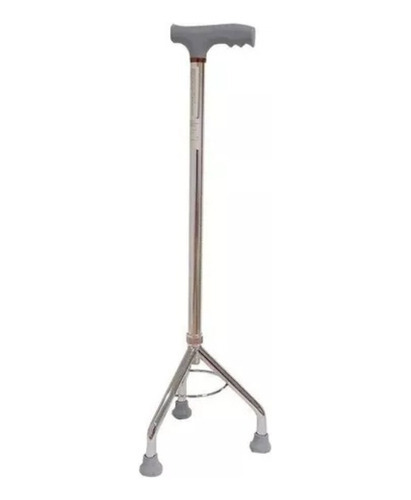 Bastón Tipo Trípode Regulable Silfab M913 3 Cts Gtía Color Gris