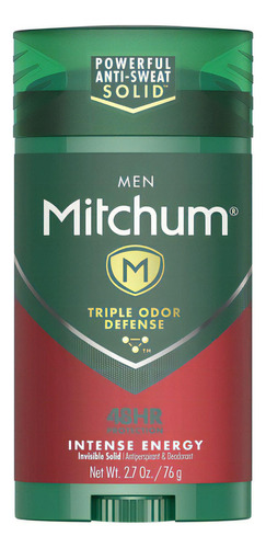 Desodorante Para Hombre De Mitchum, Barra Antitranspirante