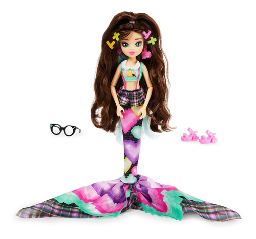 Muñeca Sirena Mermaid High Spring Break Raynea Con Cambio