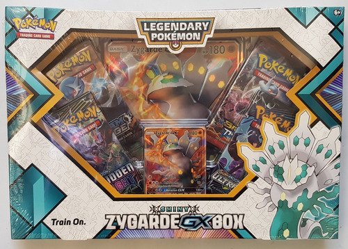 Pokemon Tcg Shiny Zygarde Gx Box Sellada !!!