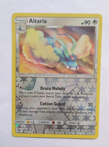 Pokémon Tcg 80/111 Altaria Reverse