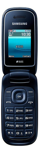 Samsung E1272 Dual Sim 32 Mb Azul 64 Mb Ram