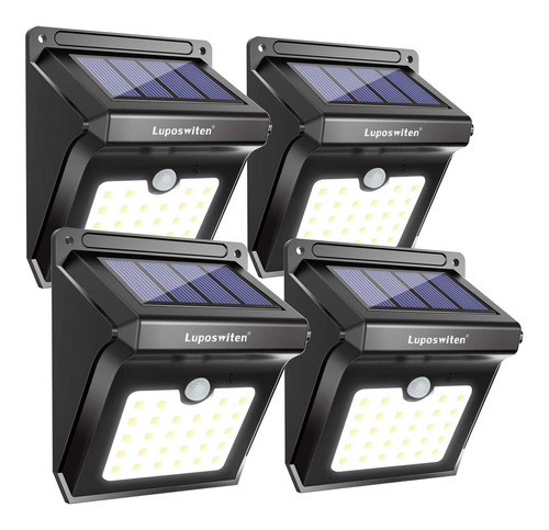 Luposwiten - Luces Solares Para Exteriores, Con Sensor De Mo