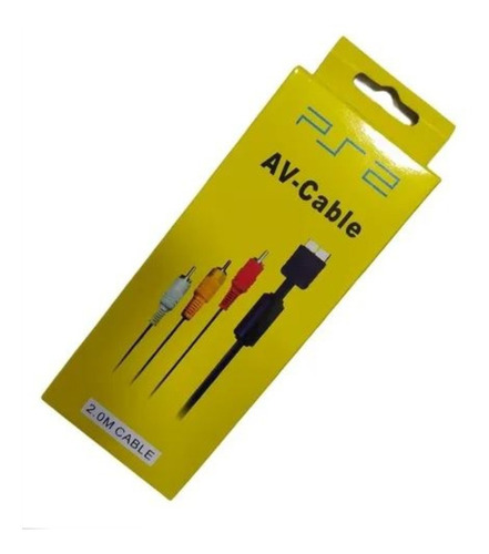 Cable Av Video Audio Stereo Playstation Ps2 Y Ps3