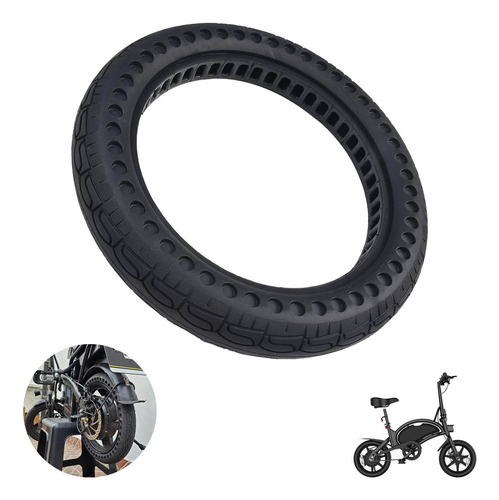 1 Sólidos Llantas Para Bicicleta Ebike Antipuncture 14x2.125