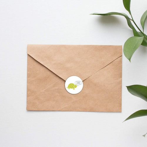 500pcs Animales Pegatinas Tarjetas Etiqueta Papel Kraft 500pcs Animales Pegatinas Tarjetas Etiqueta Papel Kraft