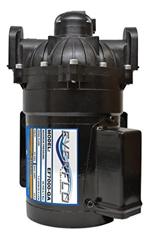 Everflo Ef7000-box 7.0 Gpm 12 V Diafragma Puertos 1/2 Fnpt