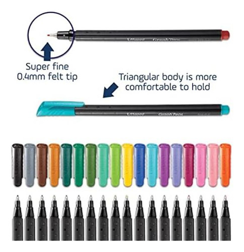 Maped Graphpeps Classic Rotuladores Con Punta De Fieltro Fin