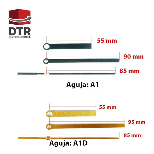Maquina Reloj Armar Motores Para Reloj De Pared Mr12-100