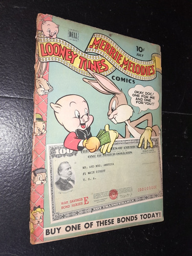 Comic  Looney Tunes. Merrie Melodies . N°33.1944.edad Dorada