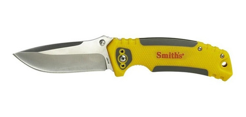 Cuchillo Navaja Smiths Edgesport Outdoor - Electromundo Color Amarillo/gris