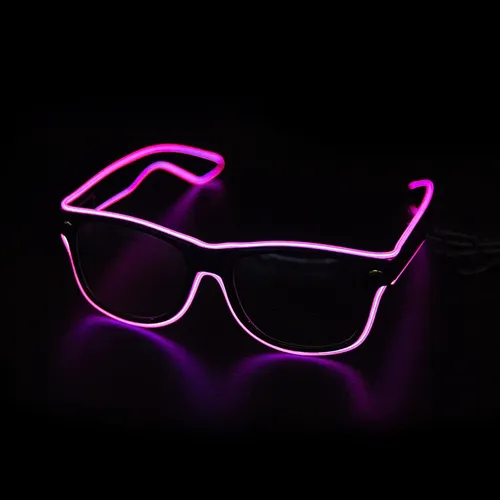 Comprar 5 uds luces LED gafas luminosas persianas gafas para bares fiestas  conciertos Bungee gafas divertidas fiesta de baile gafas decorativas