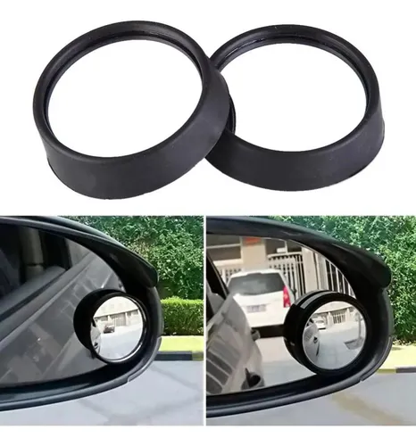 Espejo Adhesivo Convexo Auto Vehiculo Circular Punto Ciego