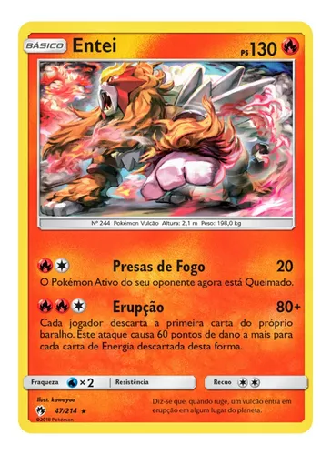 Kit Pokémon Lendário Entei Raikou Suicune Ho-oh Lugia Celebi