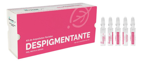 Kit Ampolletas Faciales Despigmentante 2ml C/u