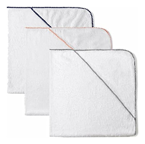 Toallas De Manta Unisex Para Bebé 86 X 86 Cm Color Gris