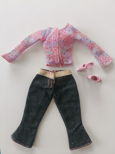Barbie Outfit Veintiuno Blusa Y Pantalón (Usado)