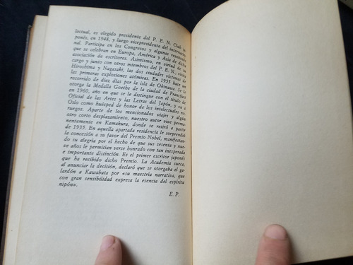 Una Grulla En Una Taza De Te Yasunari Kawabata Tapa Dura (Usado)