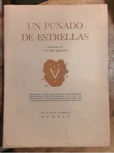 Un Puñado De Estrellas Victor Barnet 2° Ww 1945 D5