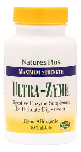 Naturesplus Ultra-zyme - 90 Tabletas - Suplemento Enzimátic