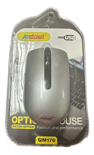 Mouse Optico Usb Andowl Qm170 Raton Pc