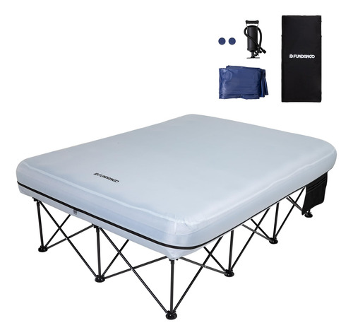 Cuna De Camping Fundango Para 2 Personas Con Colchón Inflabl