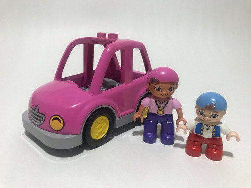 Lego Duplo Auto  Original Incluye 2 Figuras