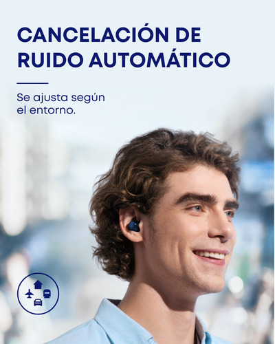 Audífonos Bluetooth Soundcore A40 In Ear Cancelacion Ruido