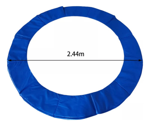 Cubierta De Resorte Para Trampolín, Perímetro 8 Pies
