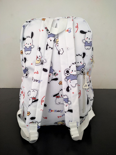 Trio Mochila Sanrio: Cinnamoroll, Pochacco Y Hello Kitty Blanco Cinnamoroll, Pochacco Y Hello Kitty