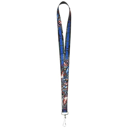 Lanyard De Capitán América Logotipo De Vengadores Y P...