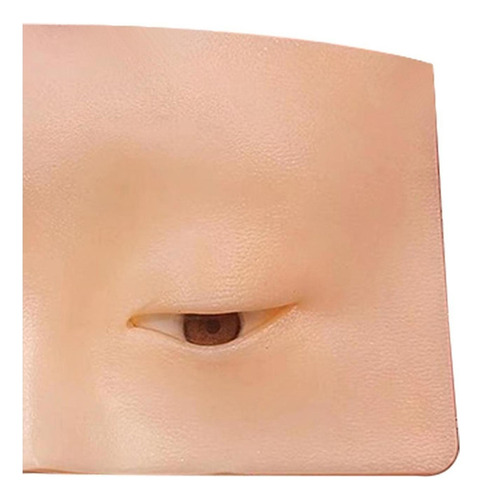 Tablero De Práctica De Silicona, Modelo De Cara, Maquillaje