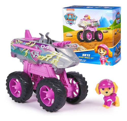 Paw Patrol Carritos Patrulla Canina Rescue Wheels Color Skye