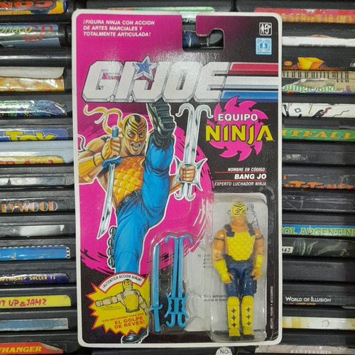 Gi Joe No Plastirama Bang Jo España Epoca Motu Eternia Store