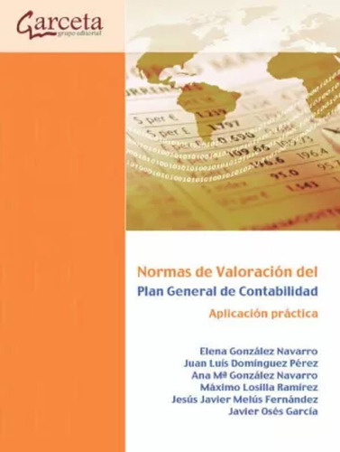 Normas De Valoración Del Pgc - González Navarro, Elena  - *