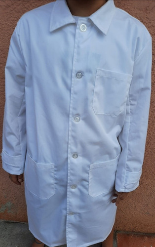 Imagen 2 de 5 de Túnica Escolar Simil Acrocel Unisex, Todos Los Talles