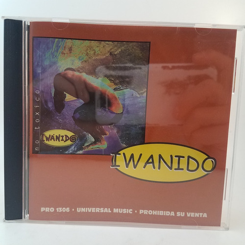 Iwanido - No Toxico - Cd Promo Despeinada Palito Ortega- E 