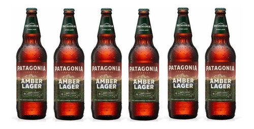 Cerveza Patagonia Amber Lager 740ml X6 - Perez Tienda