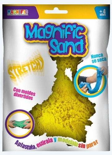 Arena Kinetica Masa Para Moldear Con Moldes Magnific Sand