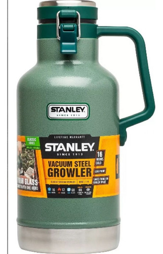 Termo Stanley Growler 1,9 Lt Botellon Cerveza 24 Hs Original