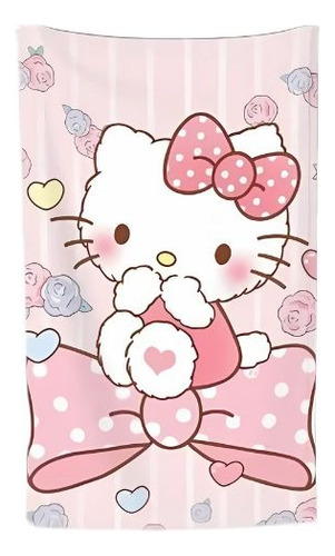 Hello Kitty Cobija Frazada Premium Ultra Suave 200x150