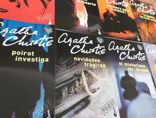 9 Libros Colección  Agatha Christie Booket