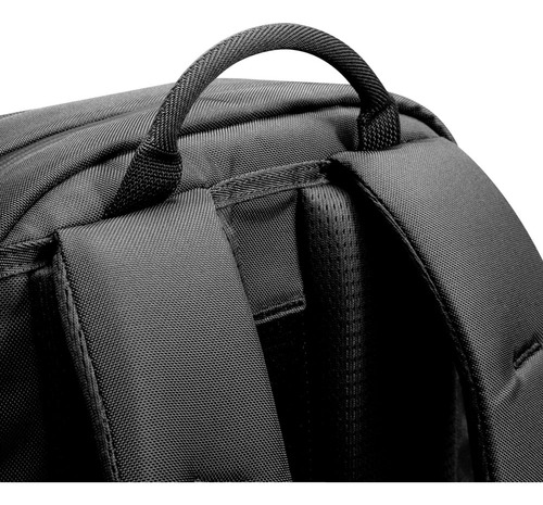Mochila Tomtoc 20lt Para Notebook 15.6'' Diseño Minimalista Color Negro Diseño De La Tela Liso