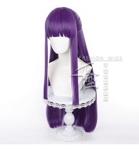 Sh Peruca Cosplay Frieren Beyond Journey's End Fern Cabelo