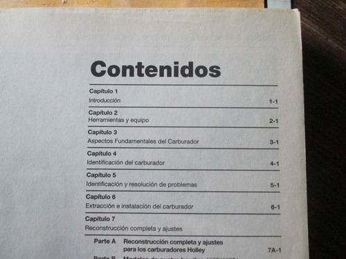 Manual De Carburador Modelos Holley & Rochester, Haynes (Usado)