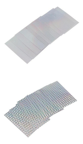 20pcs Glitter Film Lure Skin Artificial Fish Scales