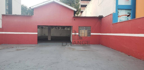 Terreno À Venda Para Investidores, 363 M² Por R$ 1.300.000 - Jardim Guanabara - Campinas/sp - Te4511