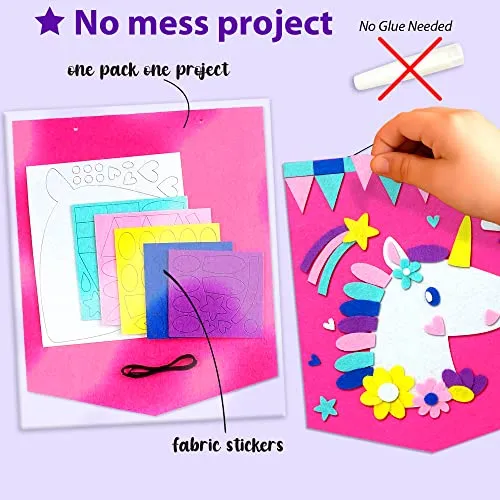 Mi Primer Kit De Fieltro Principiantes Unicornio Niña,...