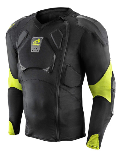 Evs Camiseta Deportiva Ballistic Pro Para Hombre, Color Neg.